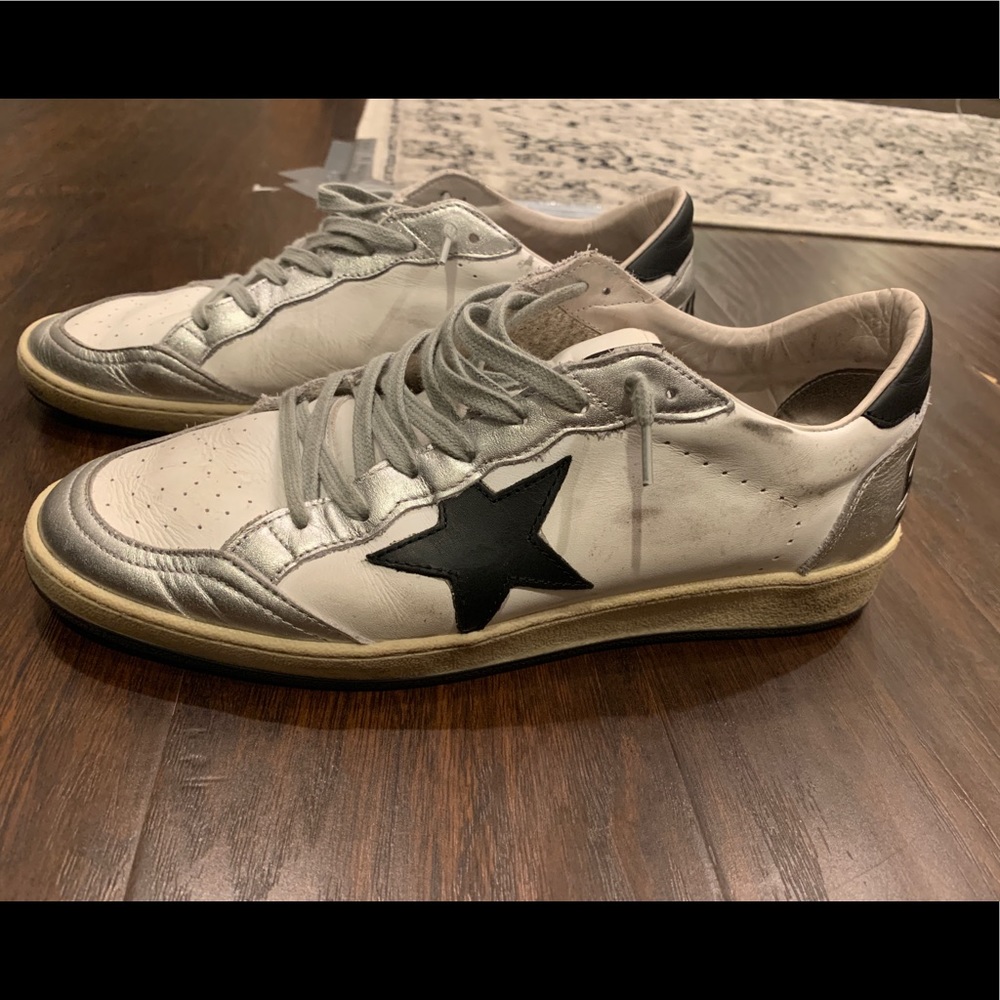 Golden Goose Leather Ball Star Sneaker